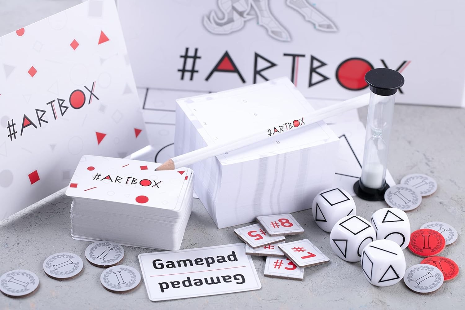Artbox Board Game | Real-time Party Game | Ages 8 and up | 3–8 Players | Average