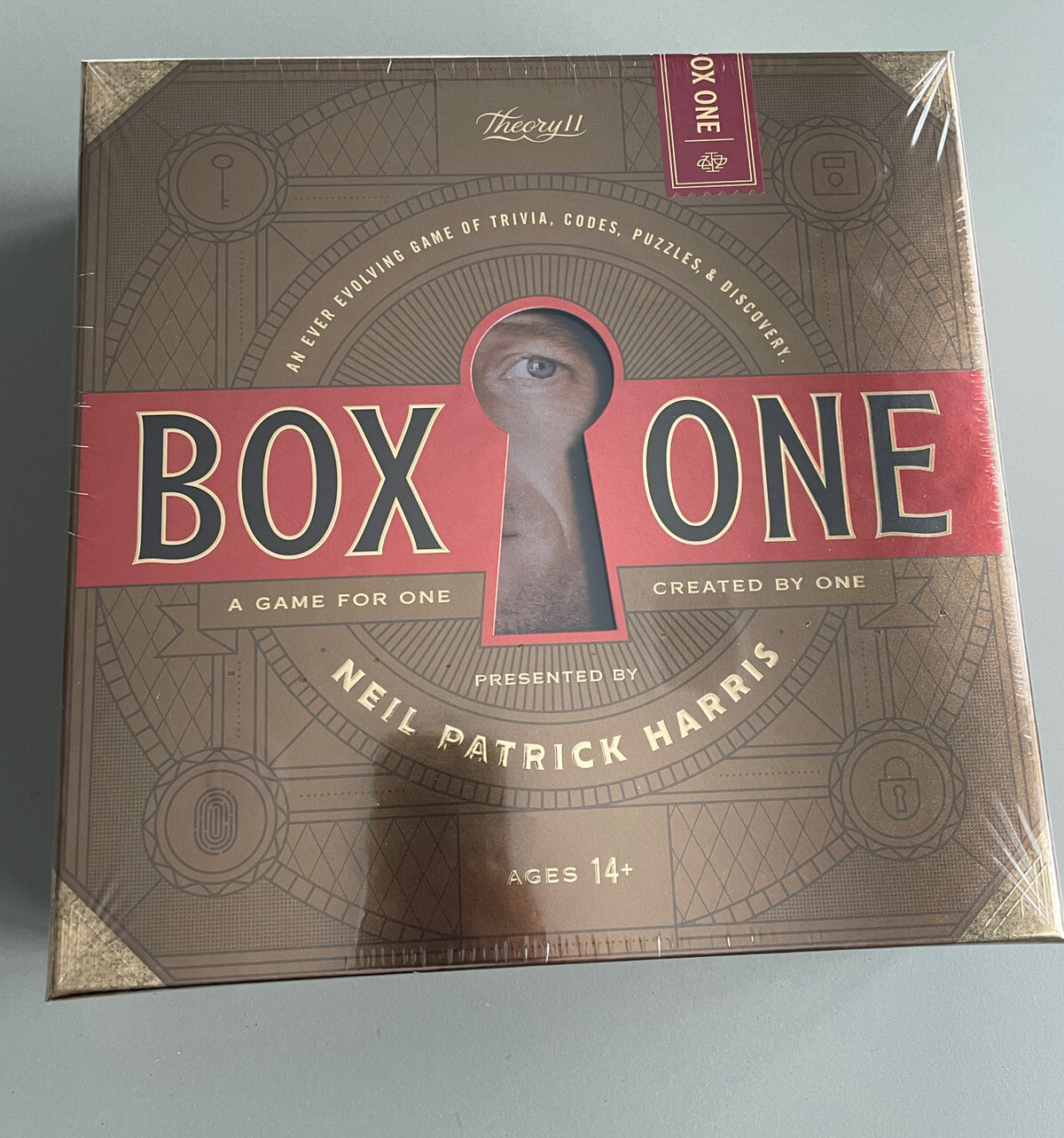 🔥🔥 Box One Game Presented By Neil Patrick Harris & Theory 11 BRAND NEW SEALED!
