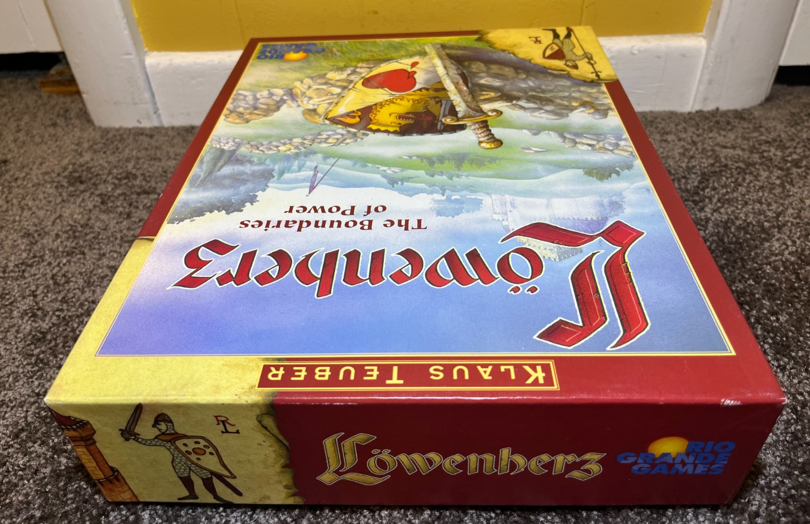 LOWENHERZ BOARD GAME Rio Grande Games, OOP, Pieces Still Sealed, Excellent Rare