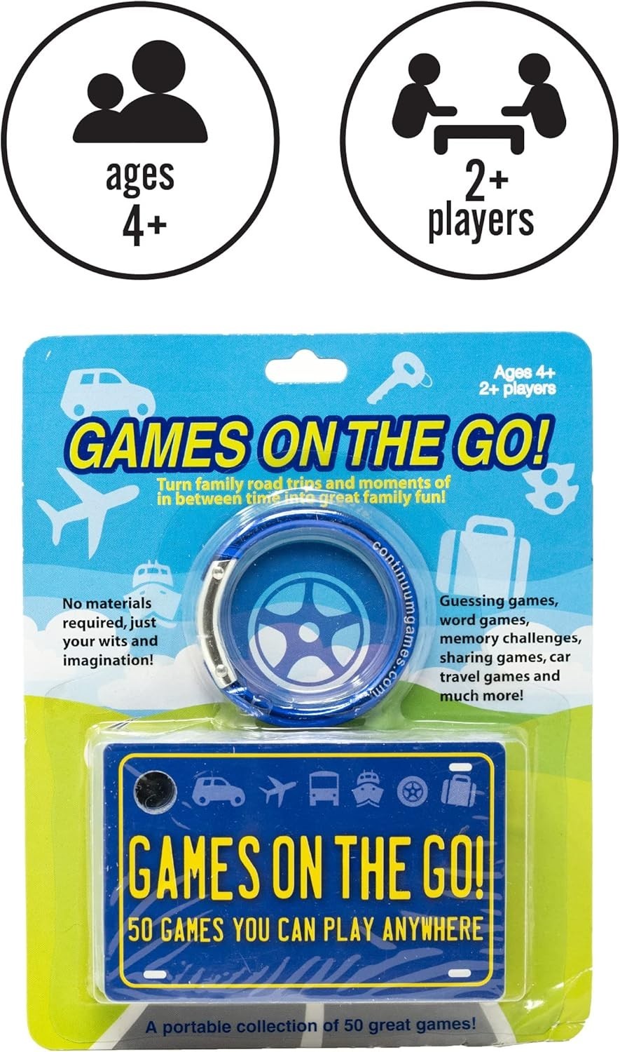 Creative and Portable Games on the Go: 50 Fun Activities for Family Travel