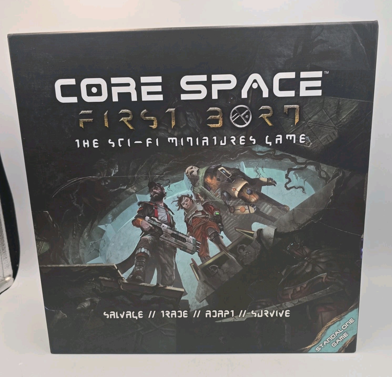 Core Space: First Born – Kickstarter Game NEVER PLAYED, PARTIALLY ASSEMBLED READ