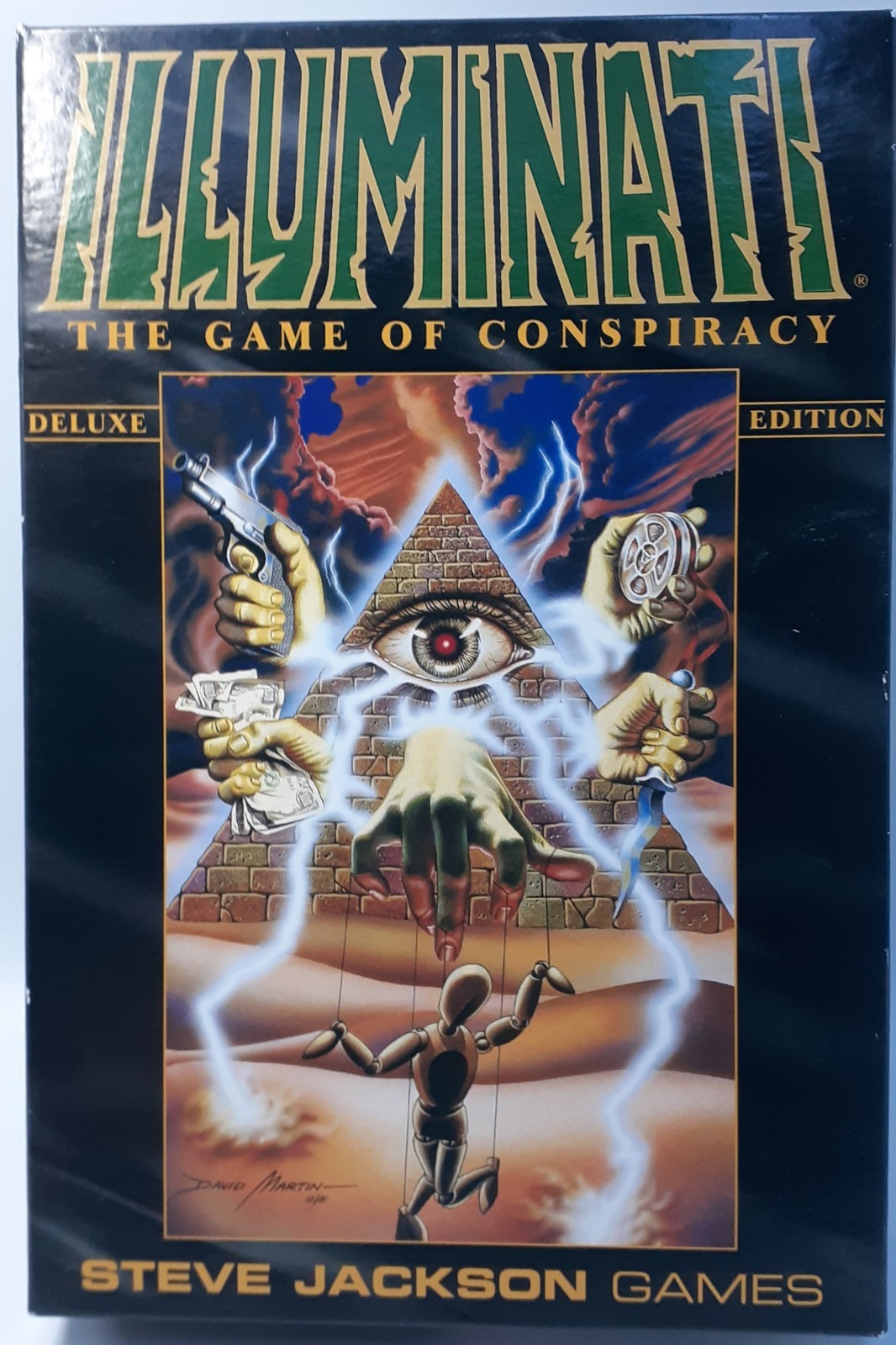 Illuminati Game Of Conspiracy Deluxe Edition Steve Jackson