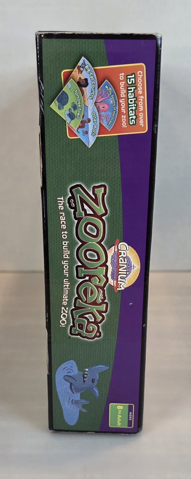 Cranium Zooreka Race to Build Your Zoo! Family Board Game 2006 Complete