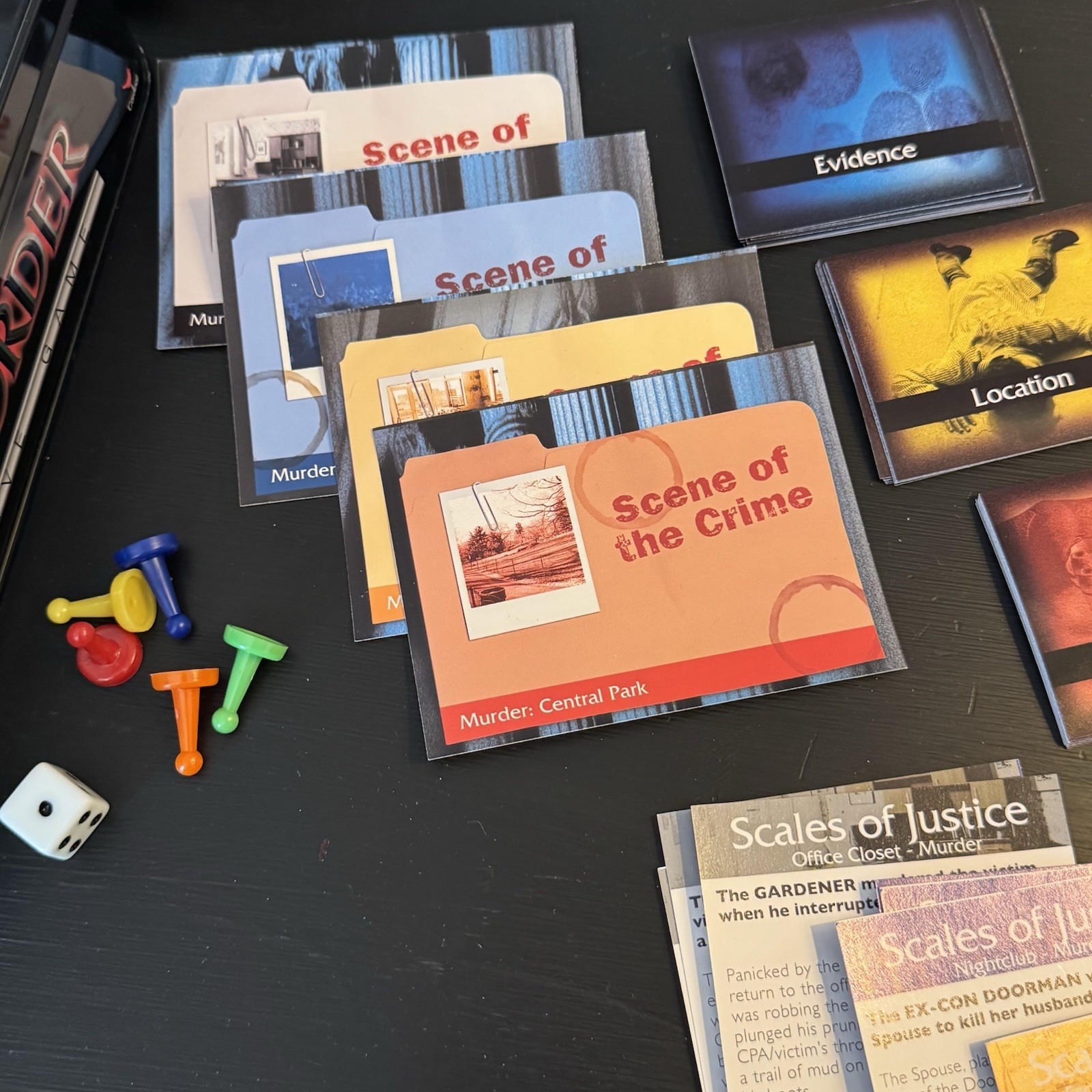 Law & Order Board Game Tin Edition 2004 Detective Game 2–4 Players As-Is
