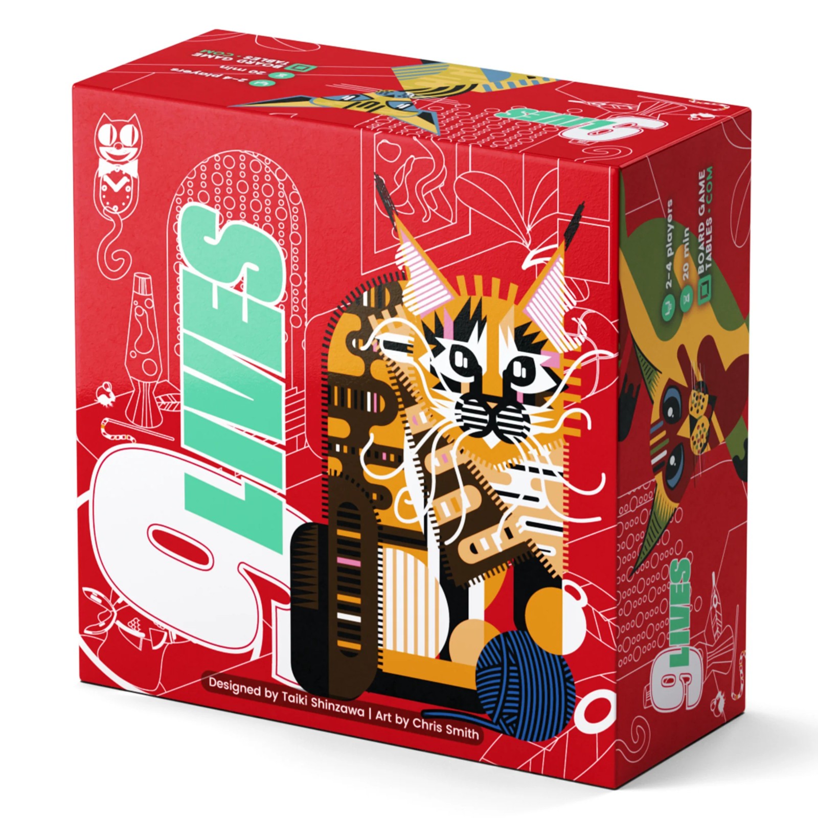 9 Lives – Card Board Game by Allplay – New & Sealed