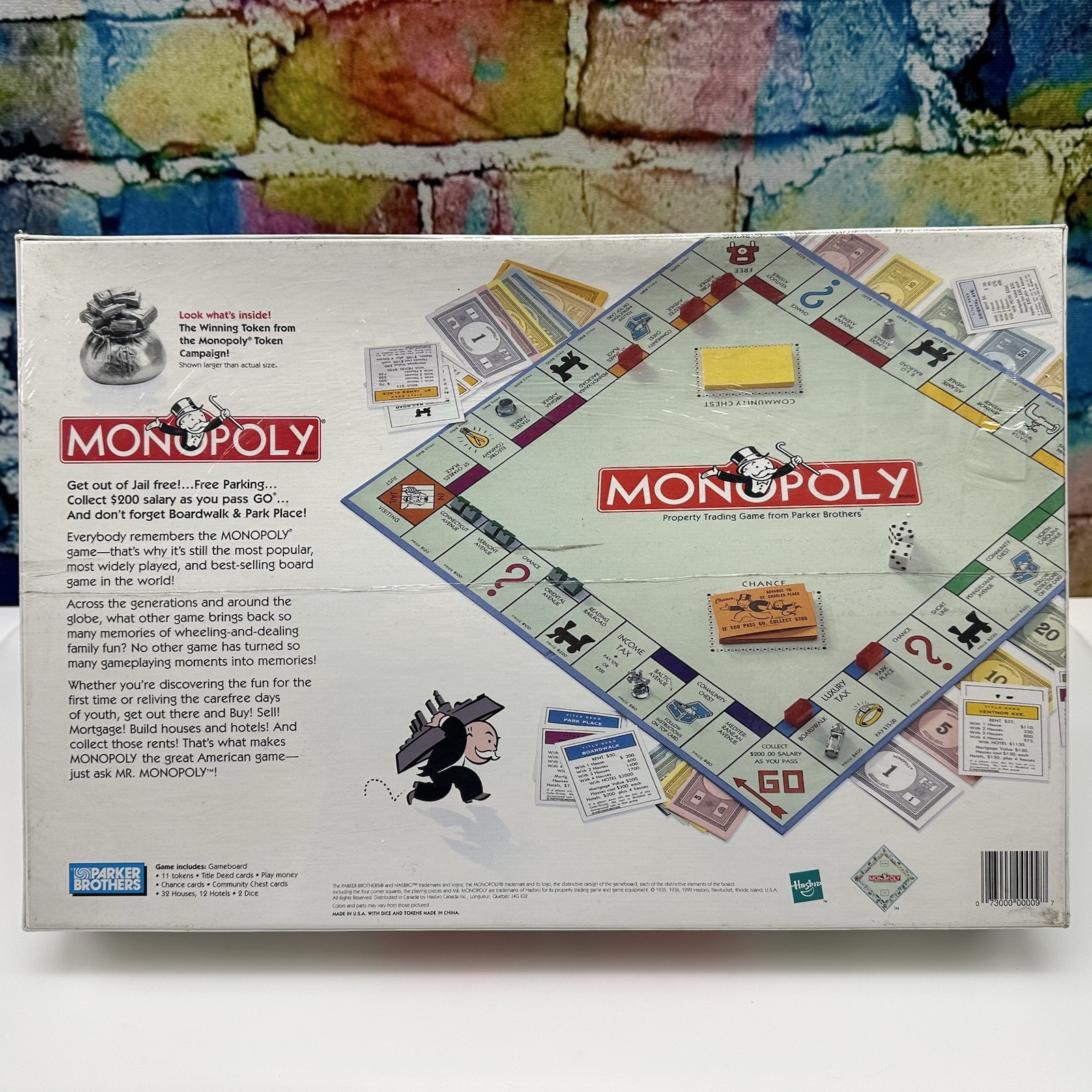 MONOPOLY Property Trading Game Ages 8-Adult Vintage 1999 Family Fun Sealed NEW!