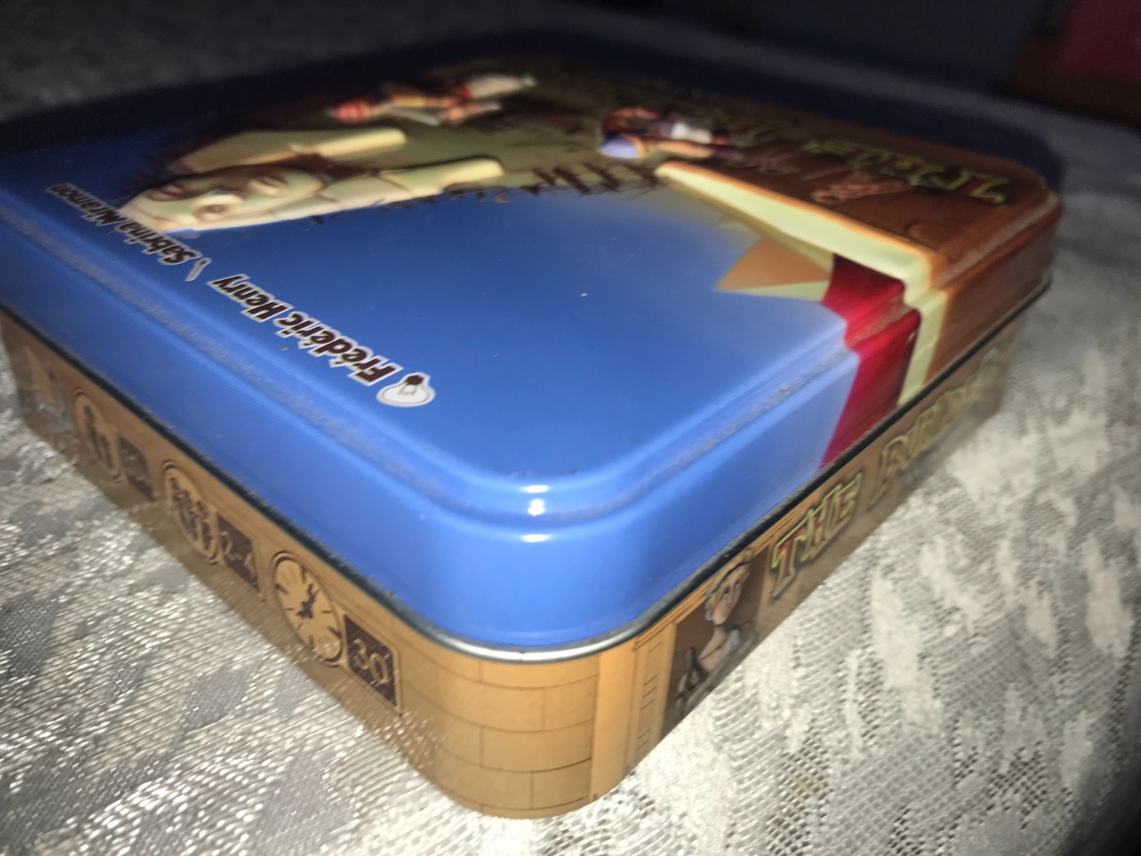 ASMODEE BLD02 Rare THE BUILDERS Edition ANTIQUITY Card GAME in TIN 100%Complete