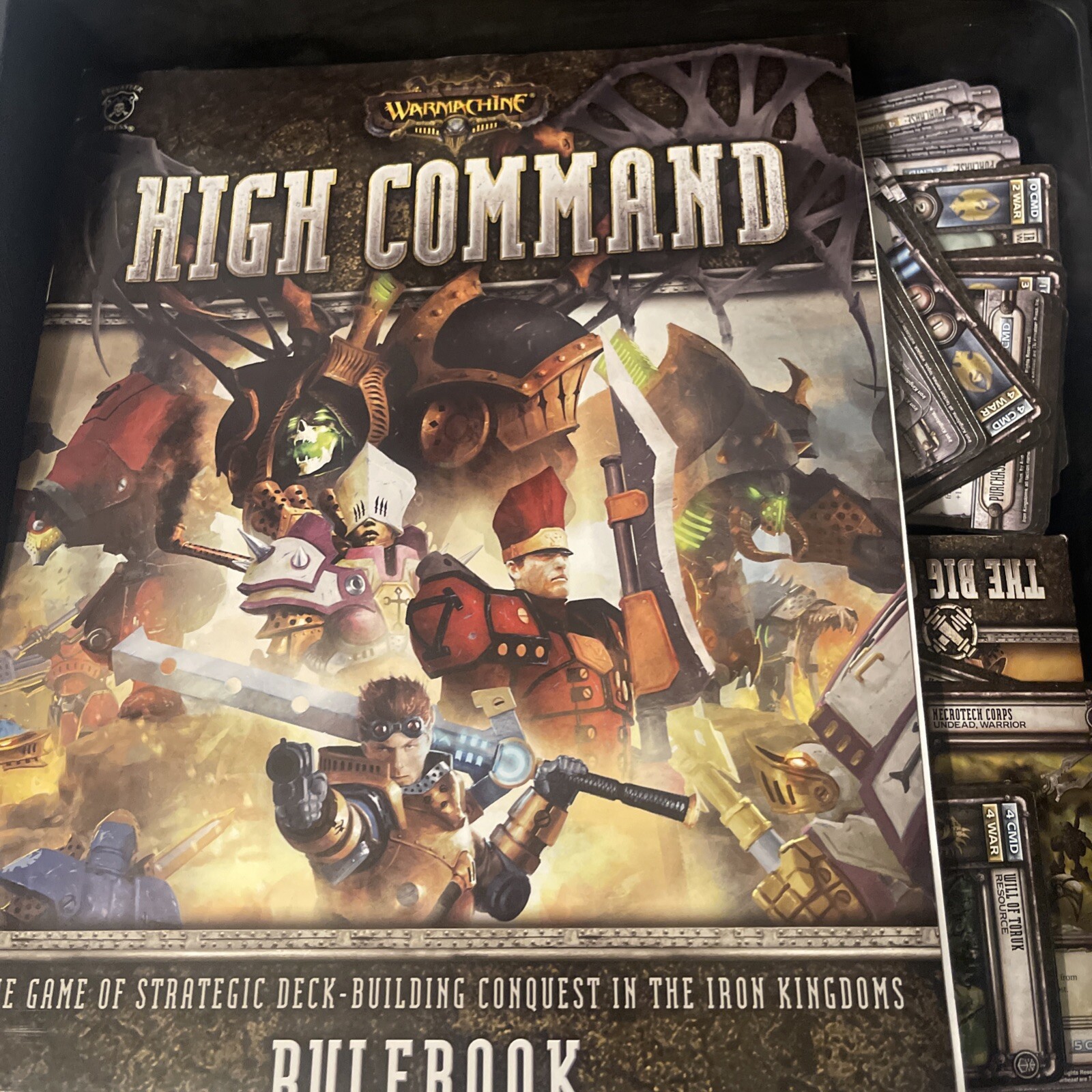 WARMACHINE: High Command Card Game 2013 Privateer Press