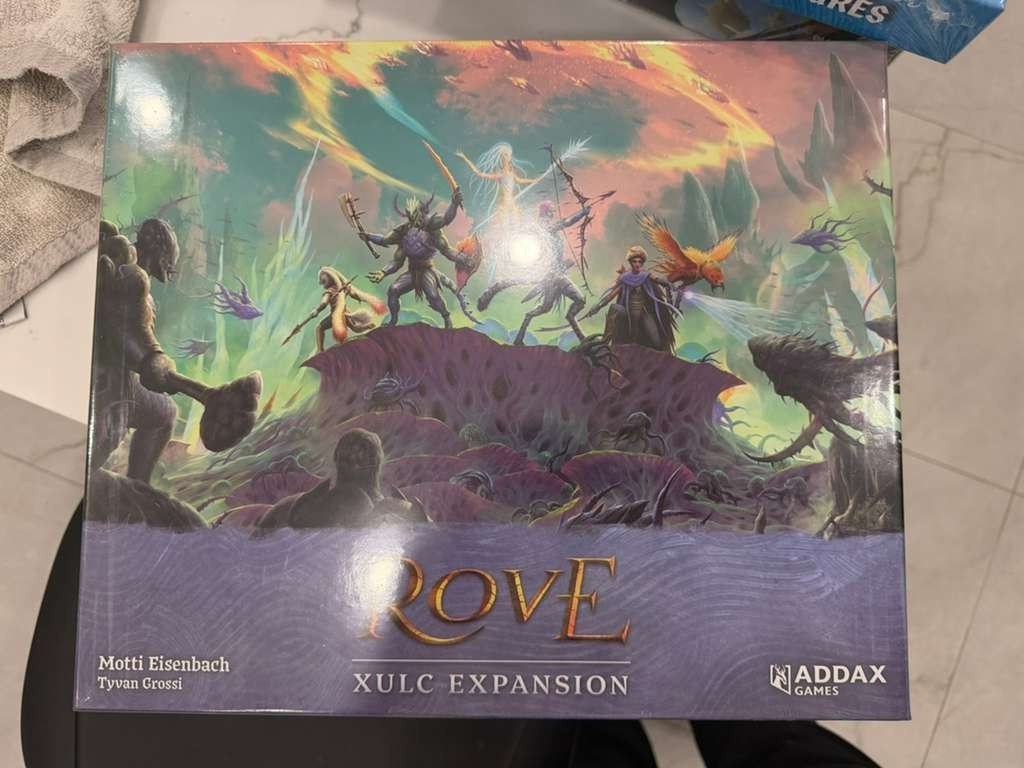 Sealed Rove All-in Pledge, Xulc Expansion, Rovers Minis, Art Book, & Dice- Addax