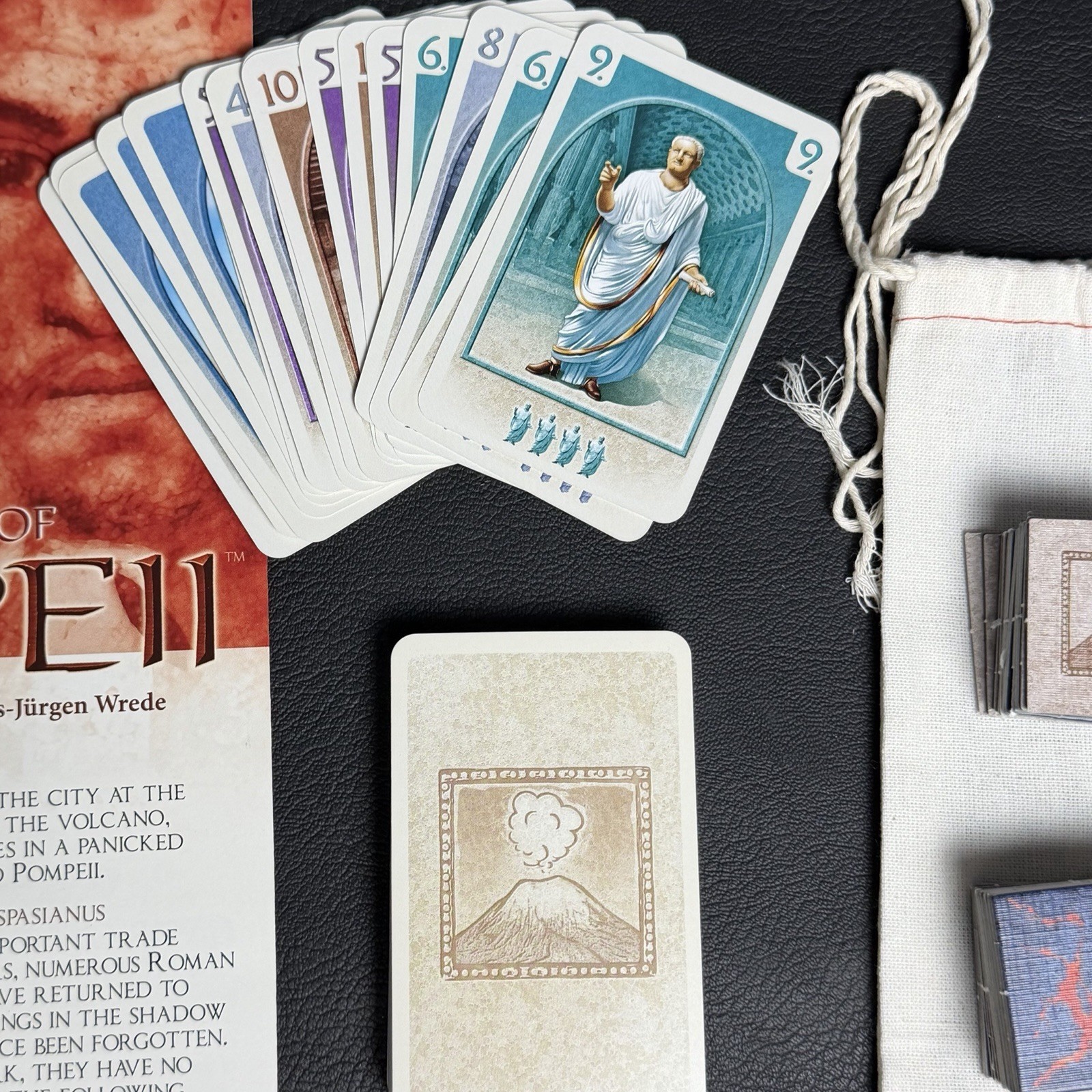 The Downfall of Pompeii Board Game by Mayfair Games