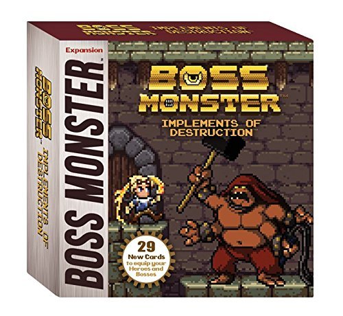 Boss Monster Implements Of Destruction Expansion Board Game Brotherwise Games