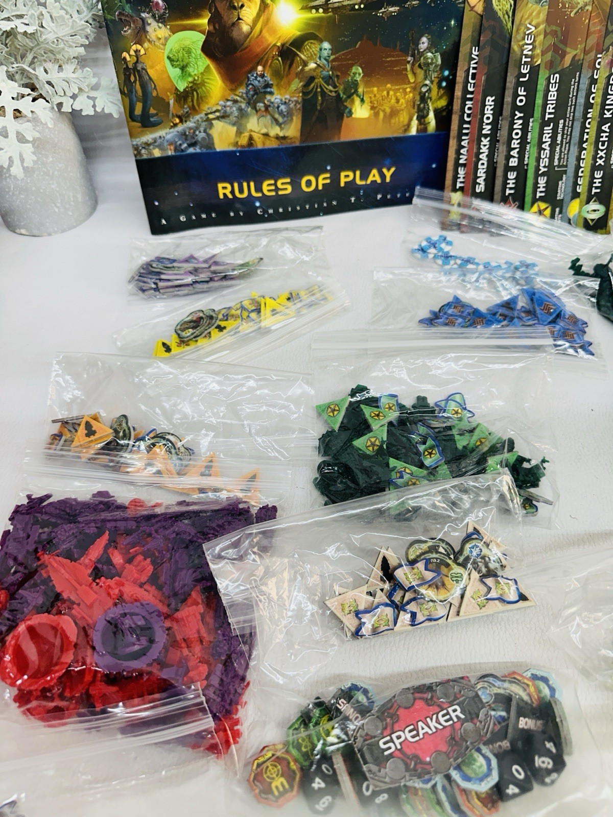 Twilight Imperium 3rd Edition 100% Complete Game Fantasy Board Game Damage Box