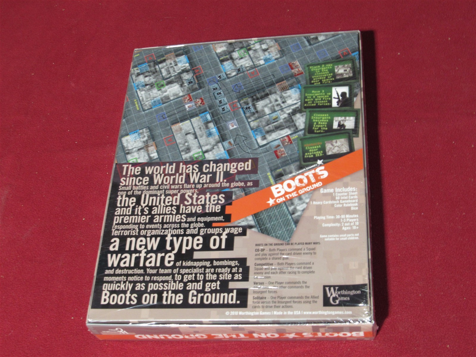 Worthington Games: Intel Always Changes: Boots on the Ground: Sealed
