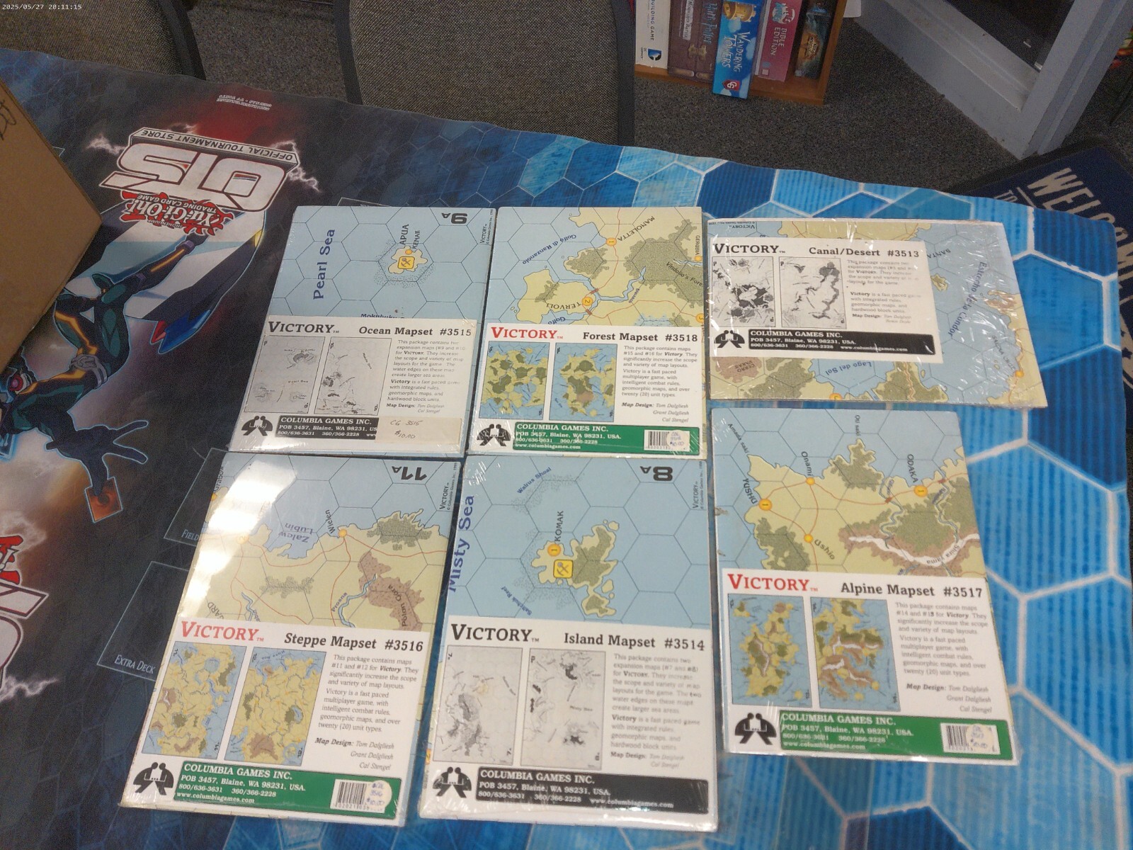 Columbia Games Victory Set of 6 Mapsets In original Shrinkwrapping.