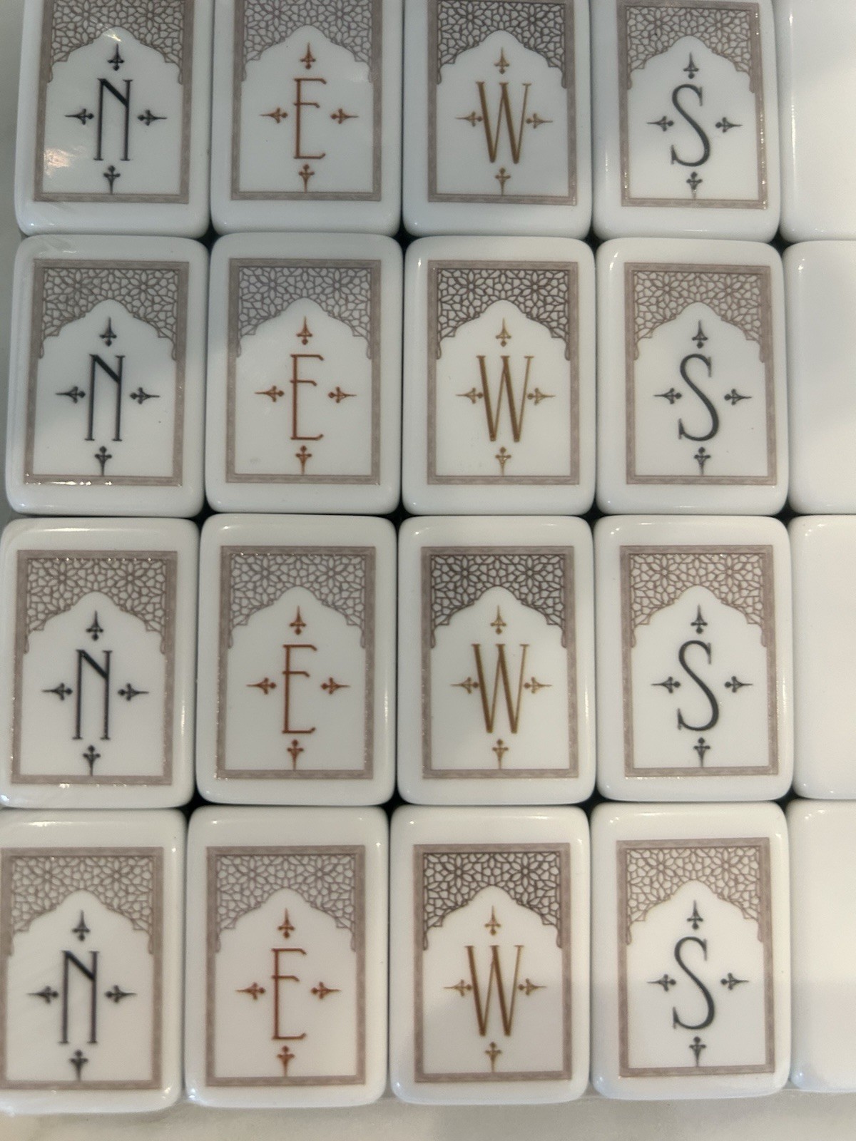 Mahjong Tiles Tortoise White Lotus Zen