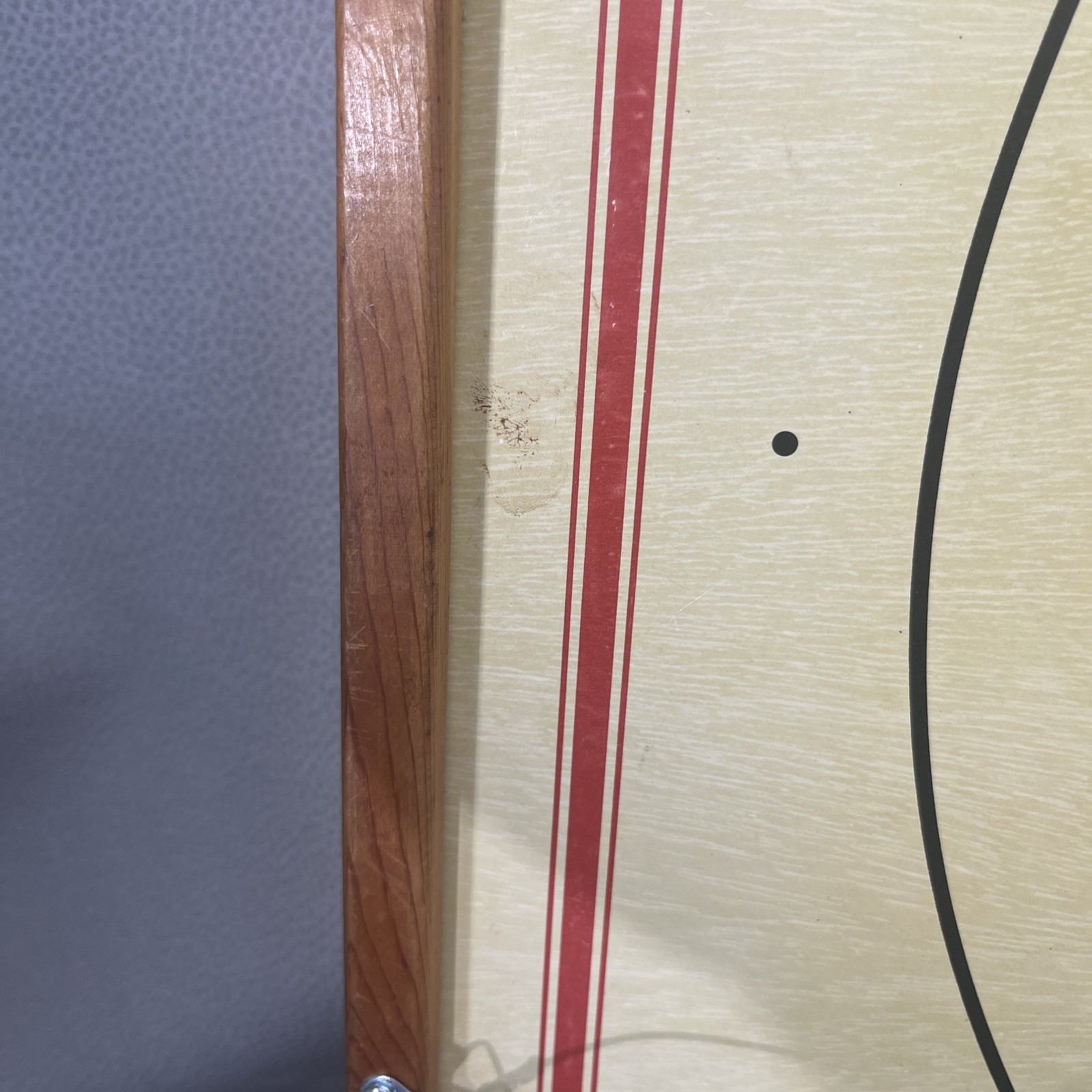 Carrom Double Sided Game Board With Attached Hanger. Game Room/man Cave.