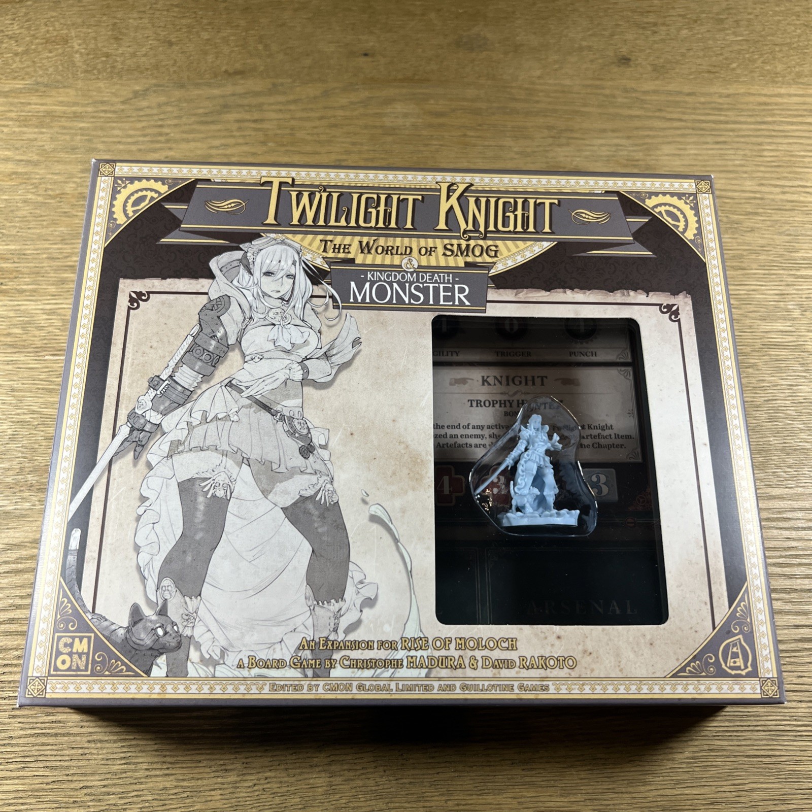 CMON The World of SMOG: Rise of Moloch – Huge KS Lot; great condition, extras