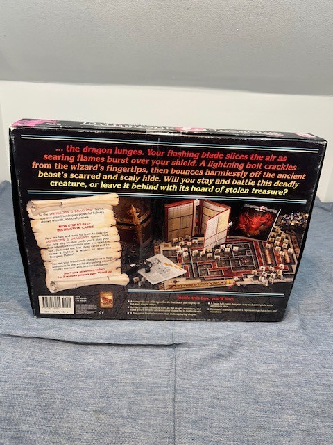 The new Dungeons and Dragons board game #1070 from 1991 LQQK!