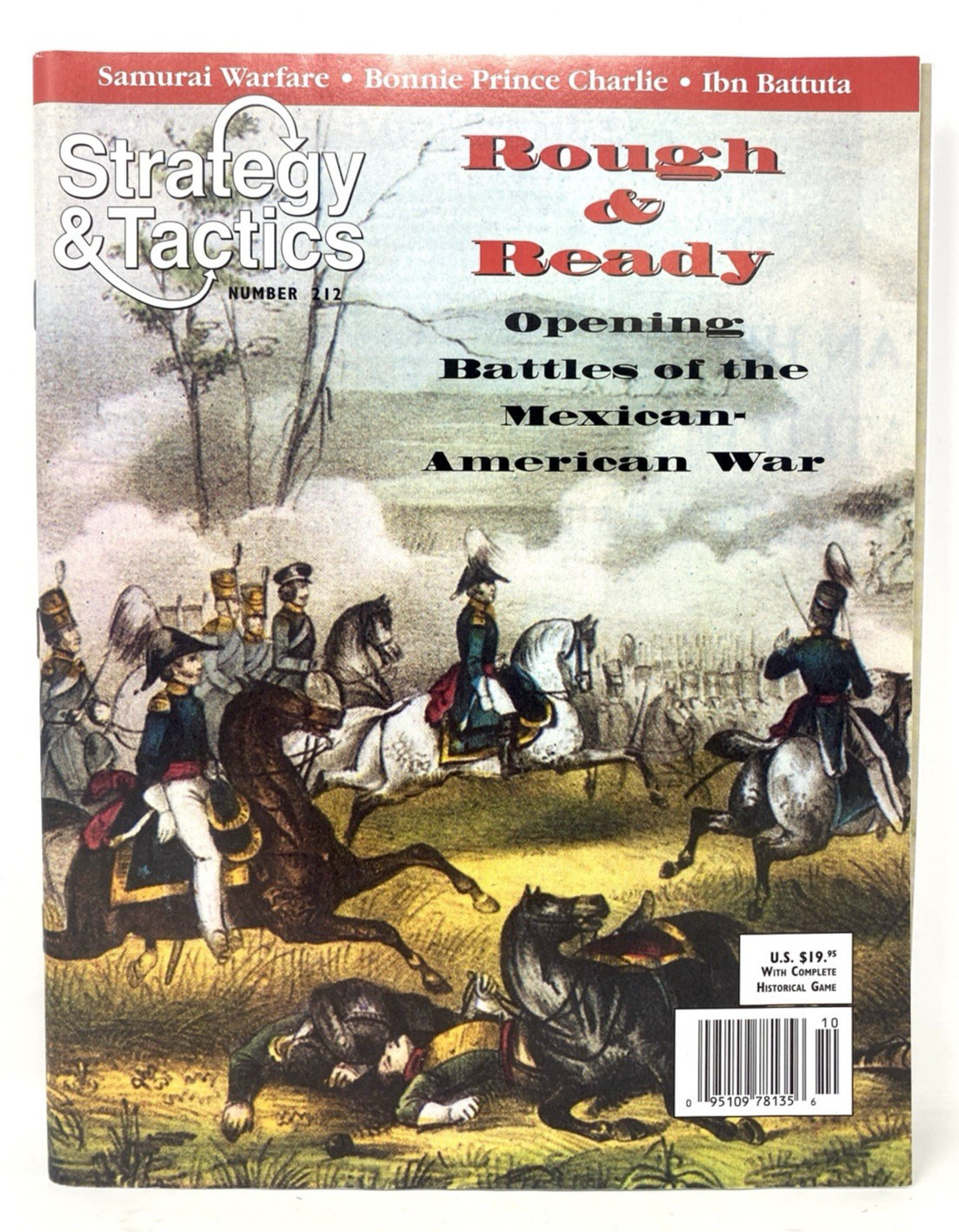 Strategy & Tactics Magazine #212 Rough and Ready: Mexican American War UNPUNCHED