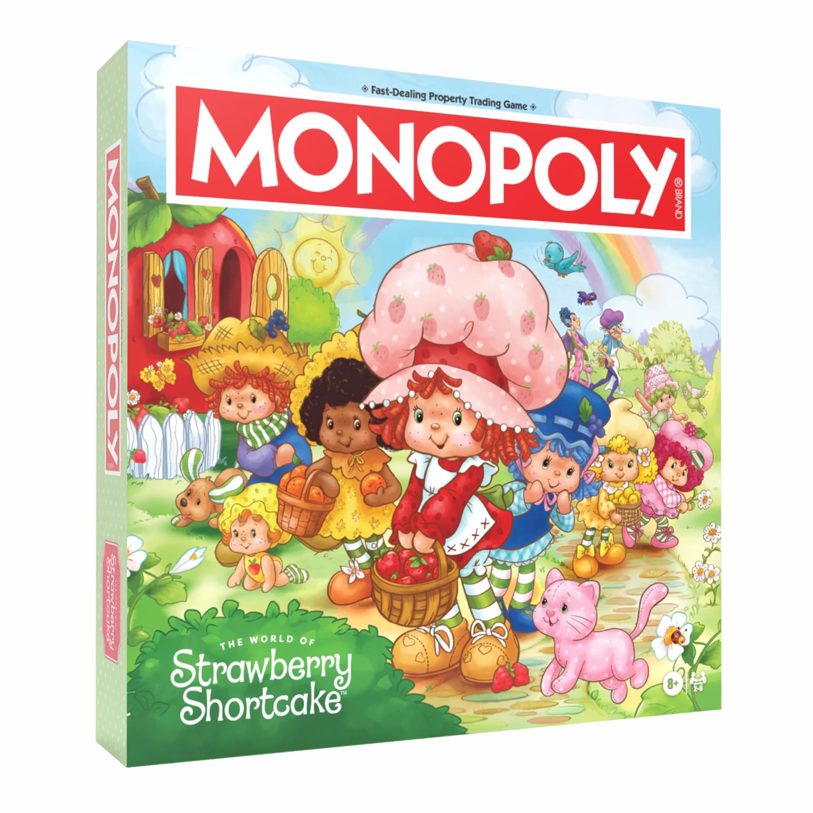 Monopoly: Strawberry Shortcake Board Game, Buy, Sell & Trade Locations Like B…