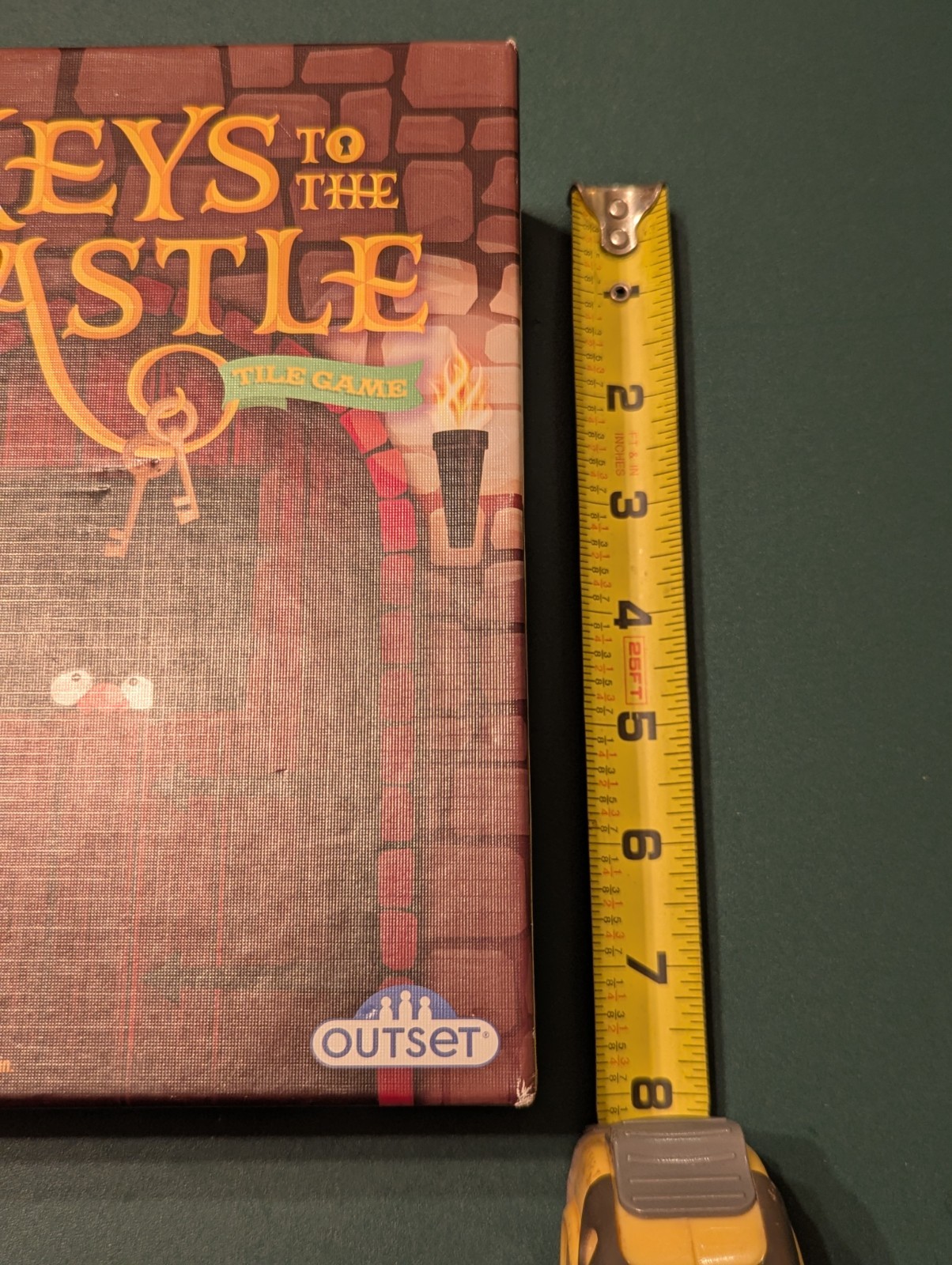 Outset ~ “Keys to the Castle” ~ Tile Game ~💯 Complete: Box Wear See Pic Game VG