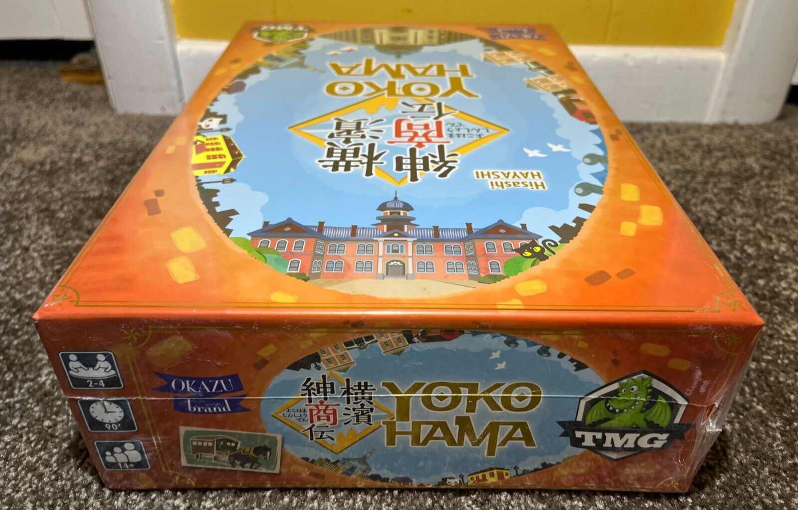 Yokohama Deluxe Edition Board Game TMG Kickstarter Ed. *NEW* *SEALED* RARE! NIS
