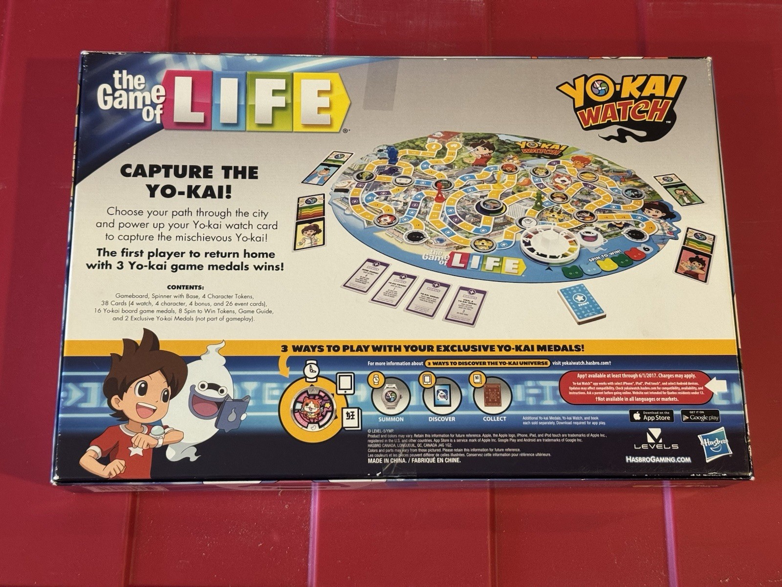 The Game of Life: Yo-kai Watch Edition Hasbro New Anime Video Game Manga