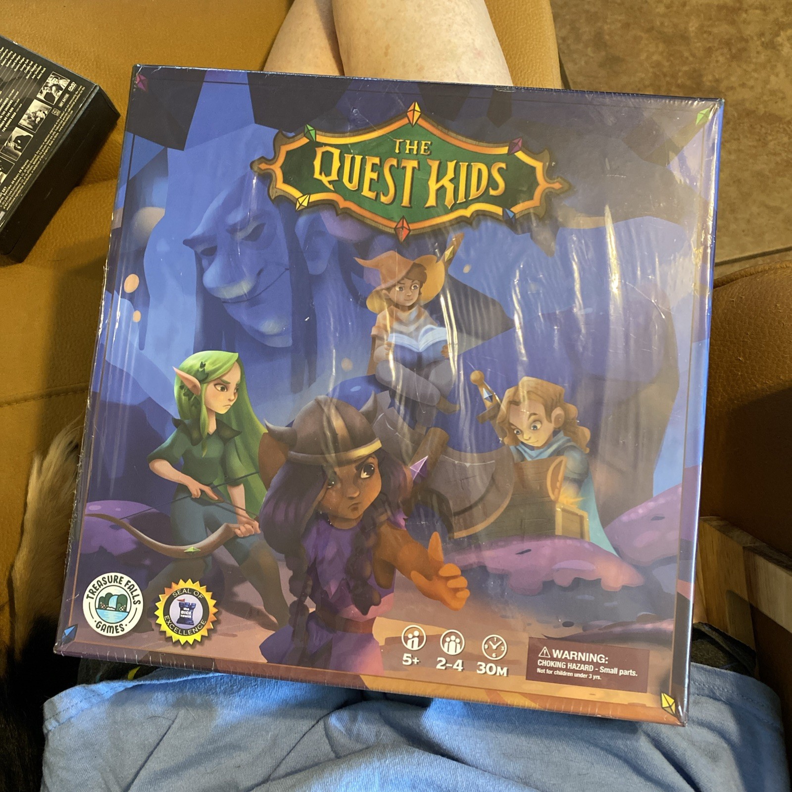 The Quest Kids Board Game for Kids Ages 5+ Family Fantasy Tabletop Adventure NEW