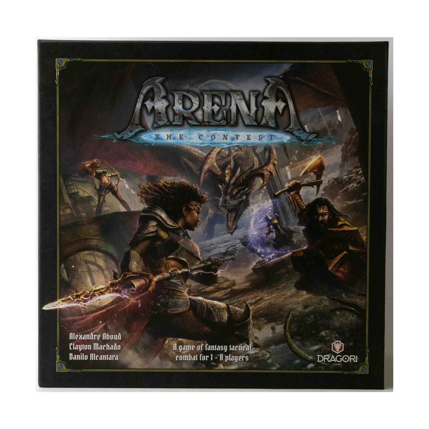 Dragori Board Game Arena – The Contest (1st Ed) Box SW (New)