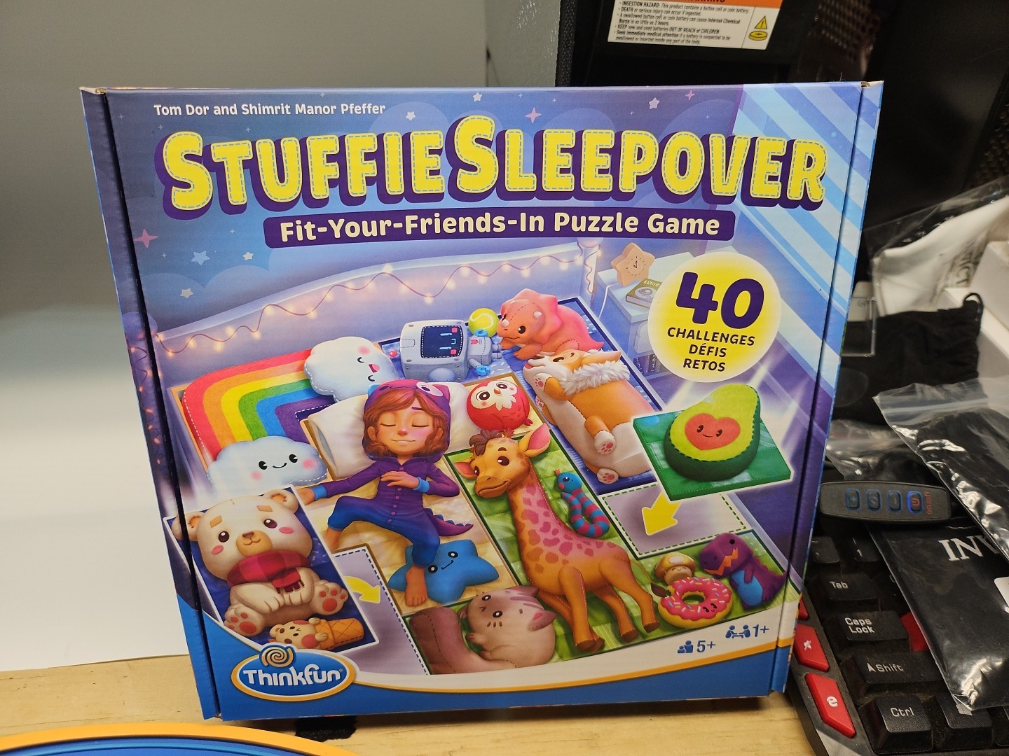 Stuffie Sleepover Logic Game: 40 Challenges for Kids 5+
