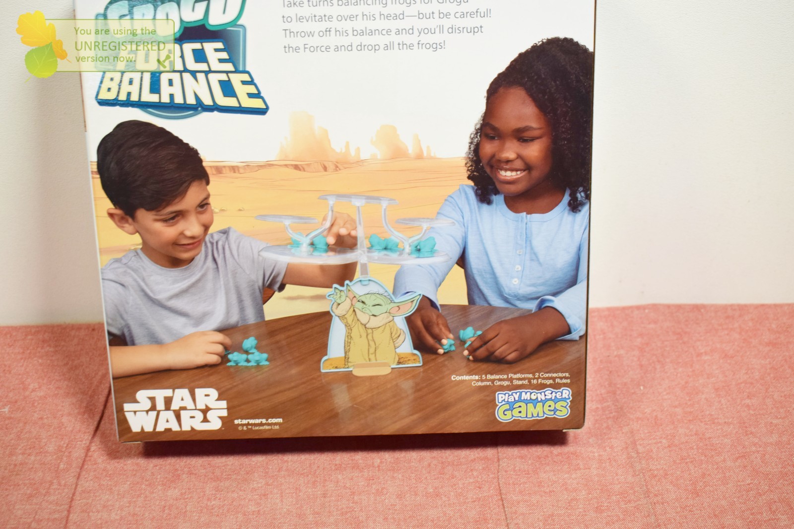 Grogu Force Balance Star Wars Mandolorian Board Game