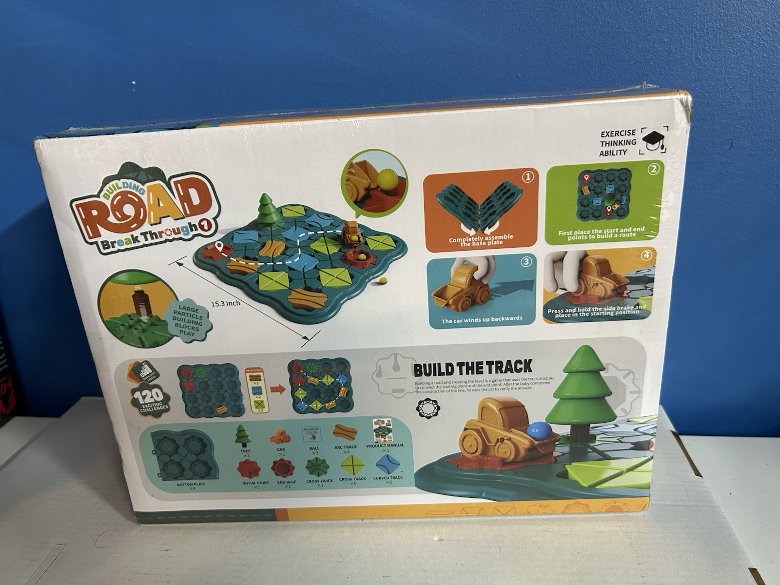 Building Road Breakthrough 1 Problem Solving Game 120 Challenges 3+ – SEALED!