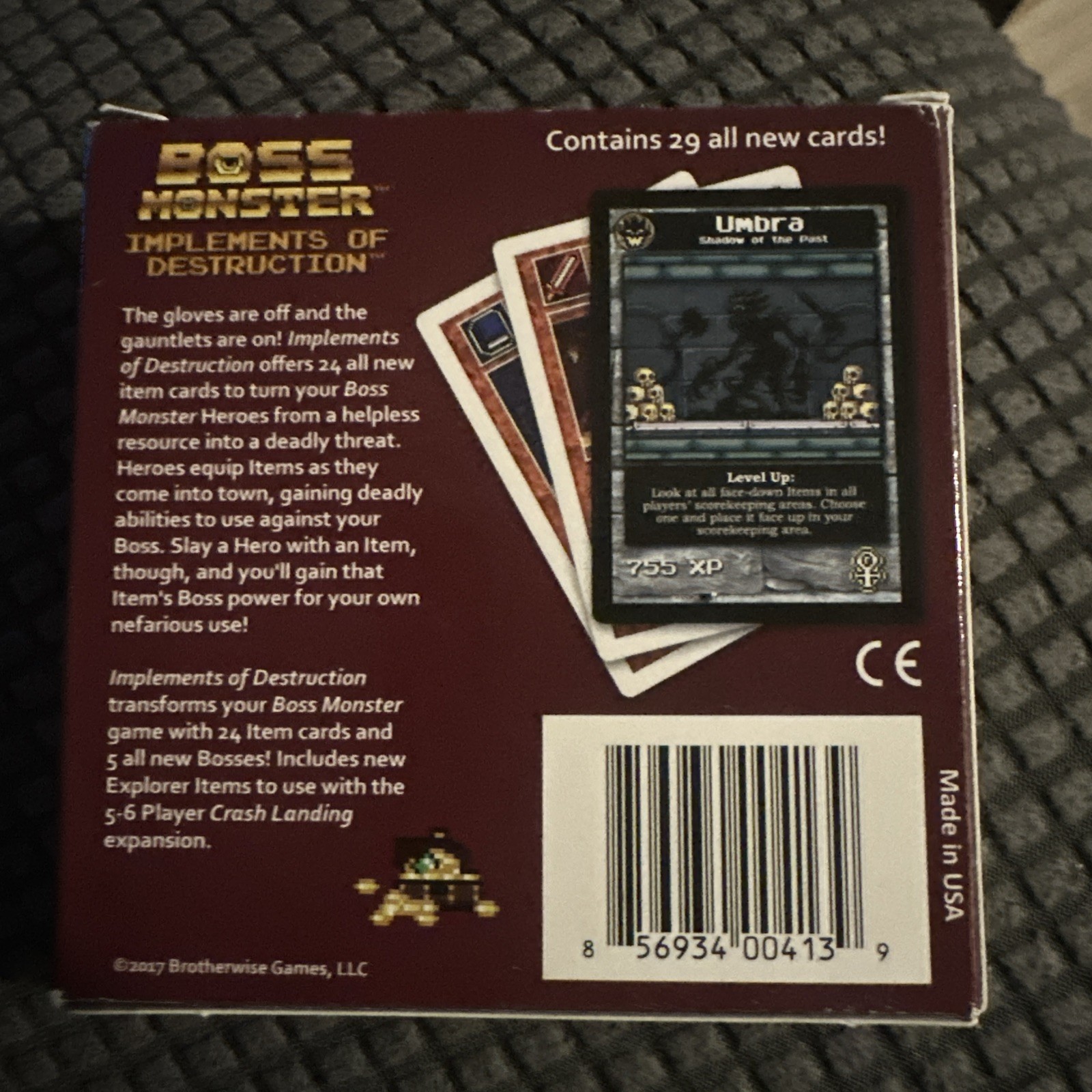 Boss Monster Implements of Destruction Board Games, Small