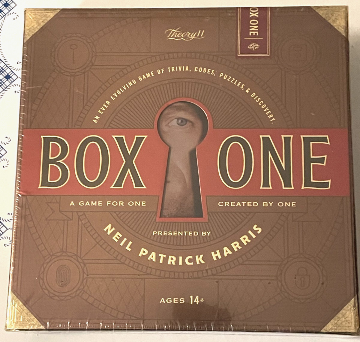 Box One Game For One -Presented By Neil Patrick Harris 14+ BRAND NEW / SEALED!