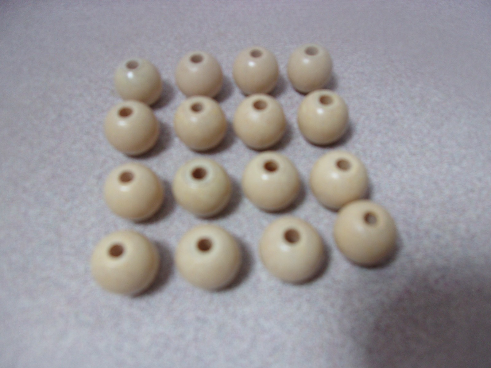Vtg Score Four Game 16 “REPLACEMENT” Wooden Beads – From Lakeside #8325 1971 VTG