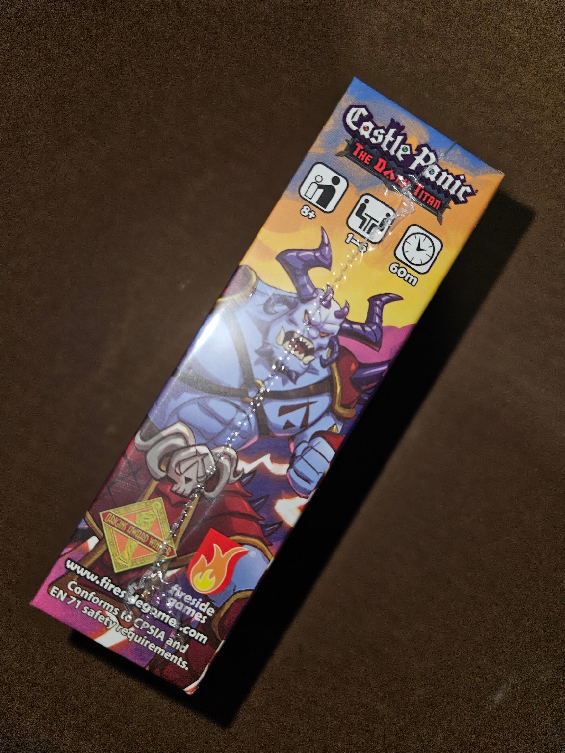 Castle Panic The Dark Titan Fireside Games Board Game 1-6 Players 8+