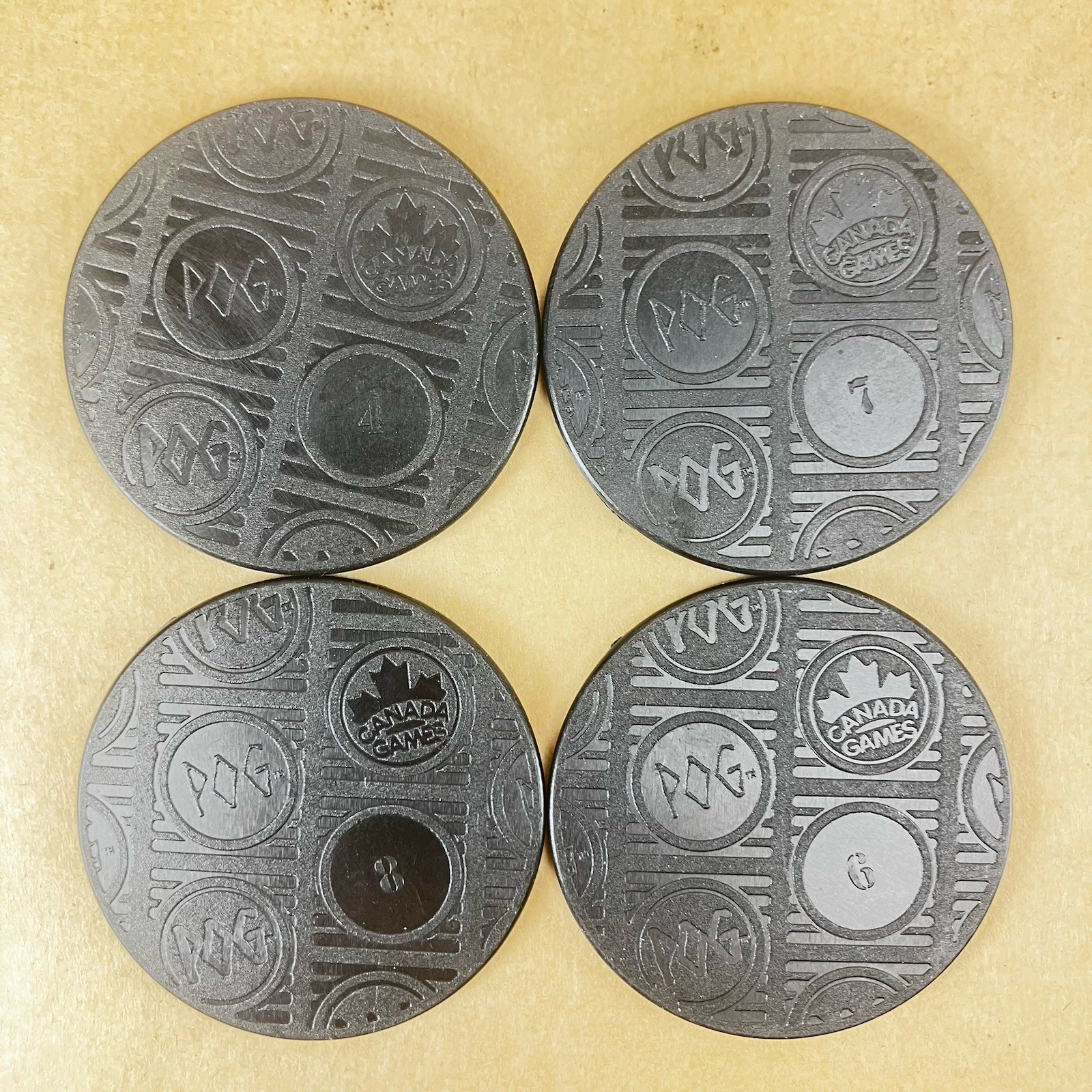 Lot of 4 SPAWN Kini Slammers Authentic The World POG Federation Todd McFarlane
