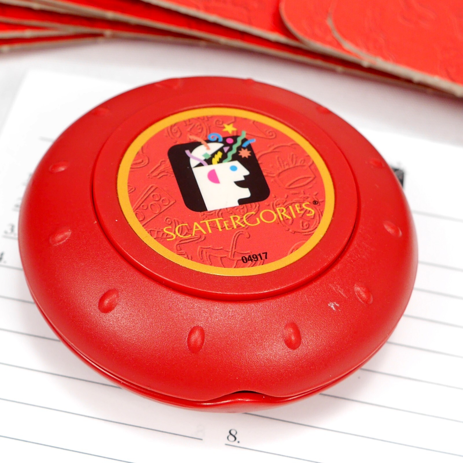THE GAME of SCATTERGORIES Parker Bros / Hasbro 2003 ~ Get Together Games