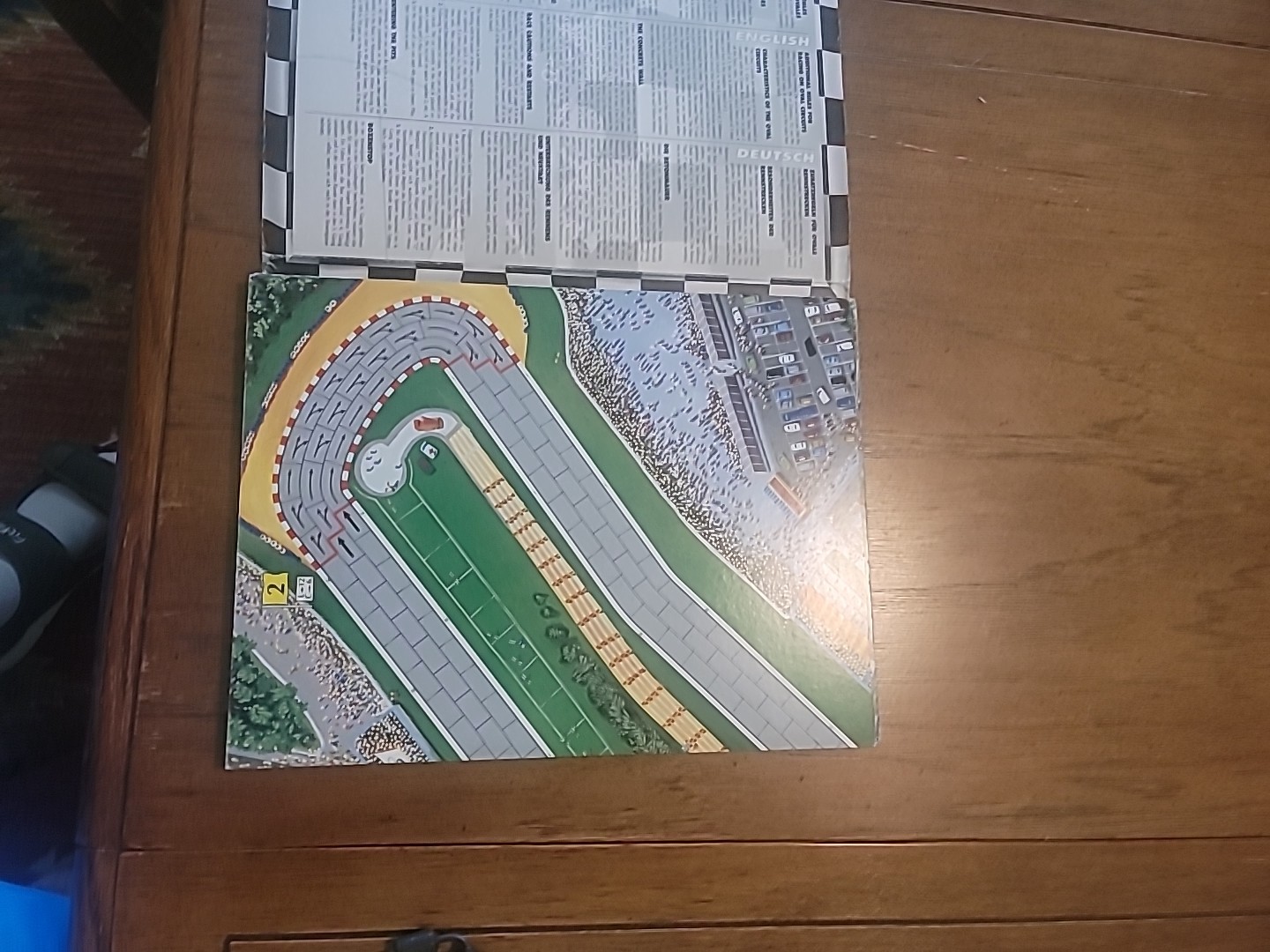 FORMULA DE Map Track Game Boards Detroit-Lexington-Atlanta-Datona 27/28/29/30