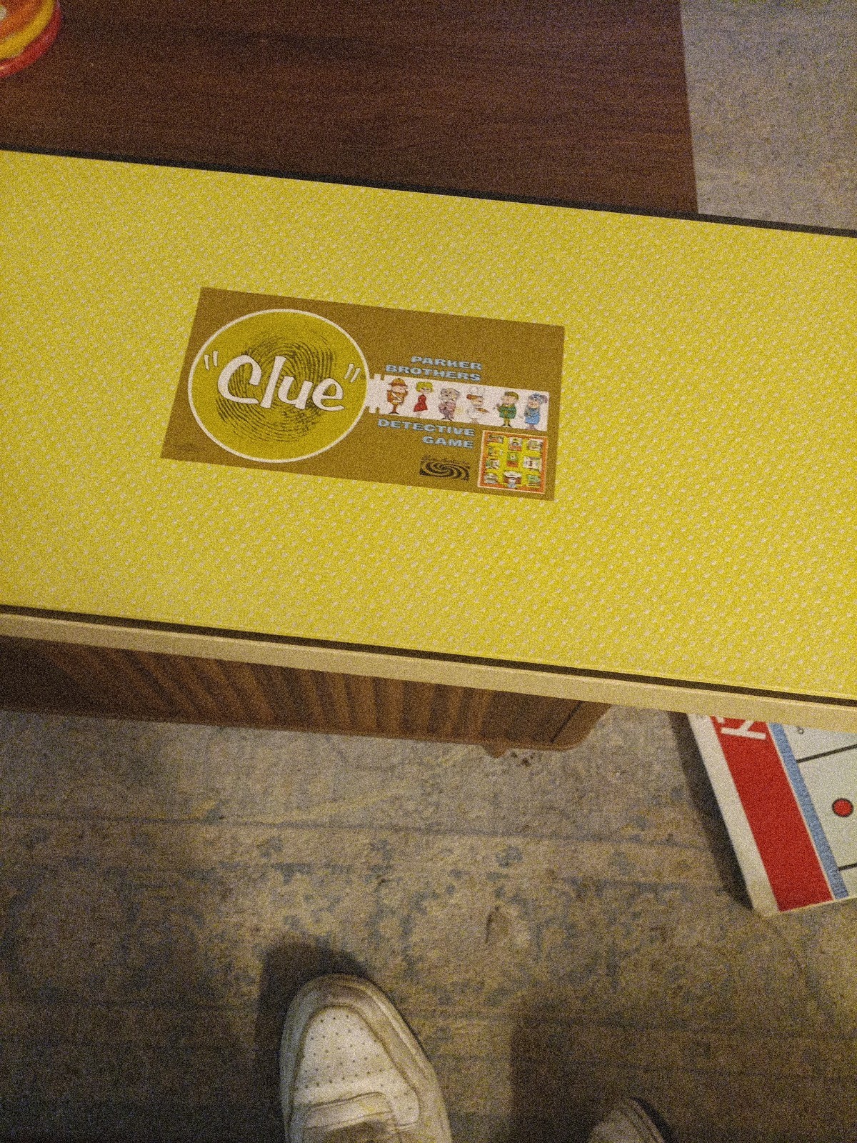 1963 CLUE Detective BOARD GAME Parker Bros. 100% COMPLETE