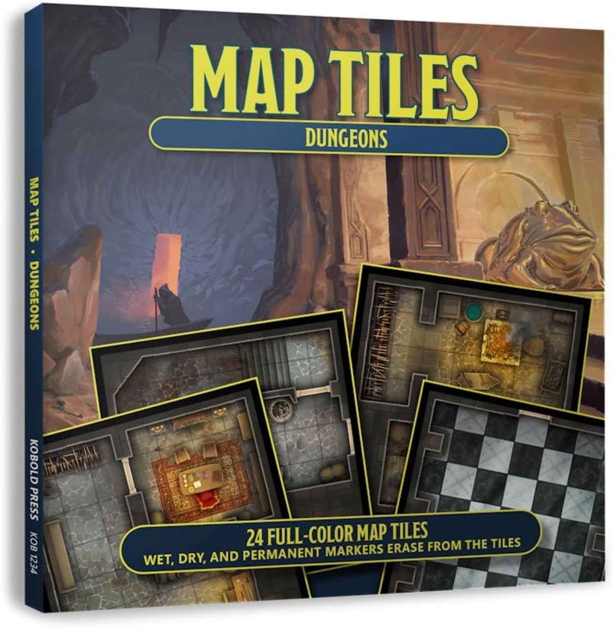 Kobold Press – Map Tiles Dungeons (VAT Exempt)