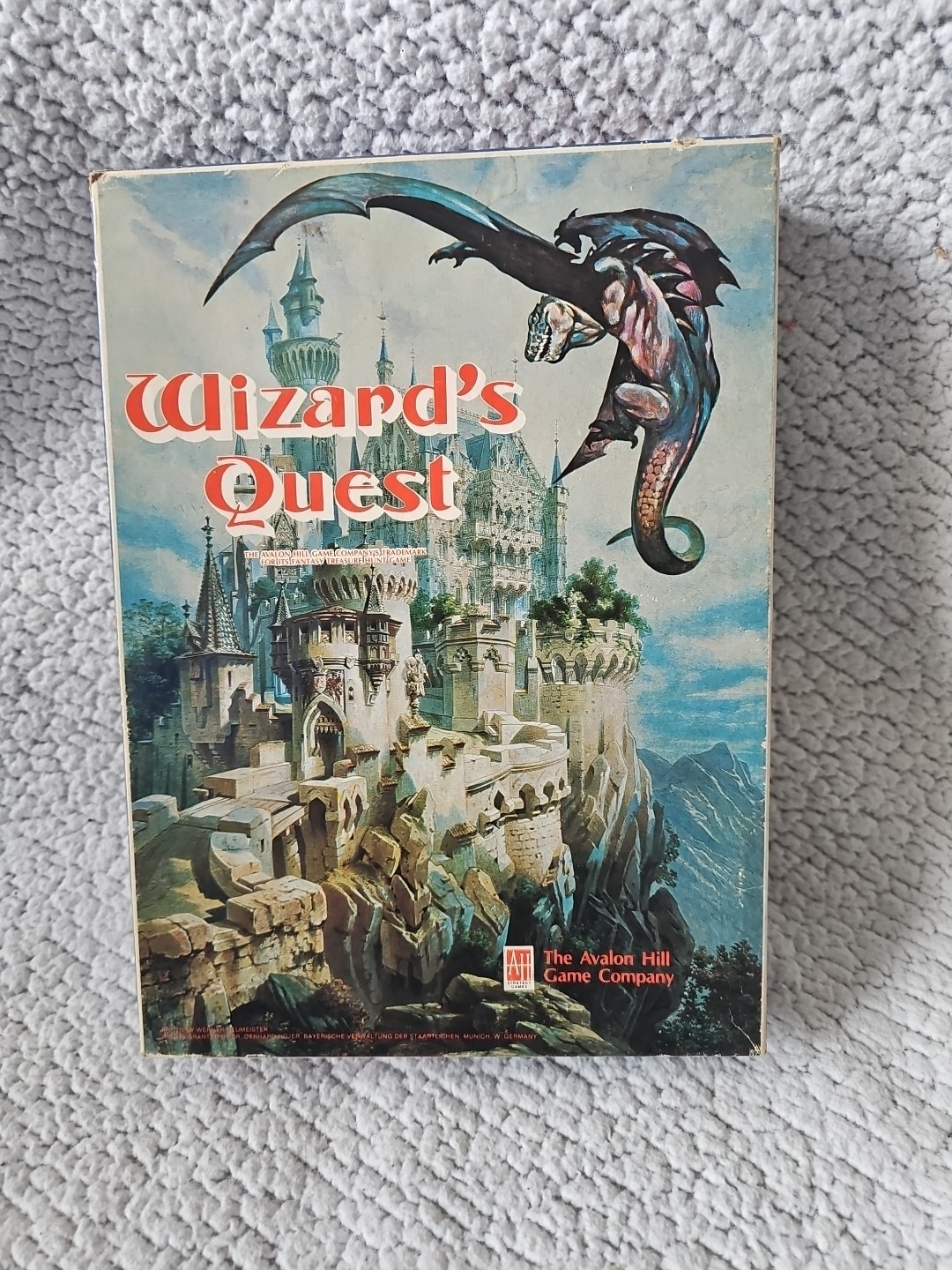 1979 Vintage Wizard’s Quest The Avalon Hill Game Company SEE DISCRIPTION