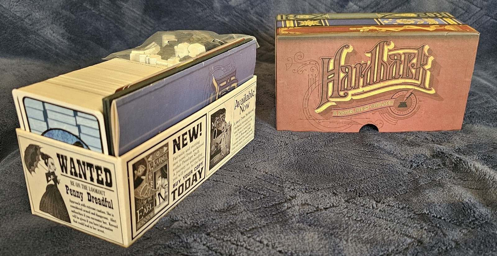 HARDBACK a Novel Deck-Builder game (Complete)