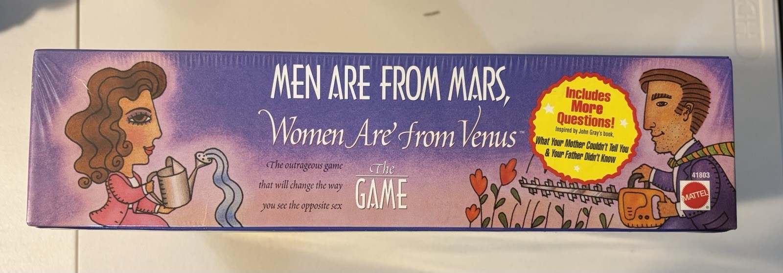 Mattel: Men Are From Mars, Women Are From Venus New Sealed 1998 Boardgame NISB