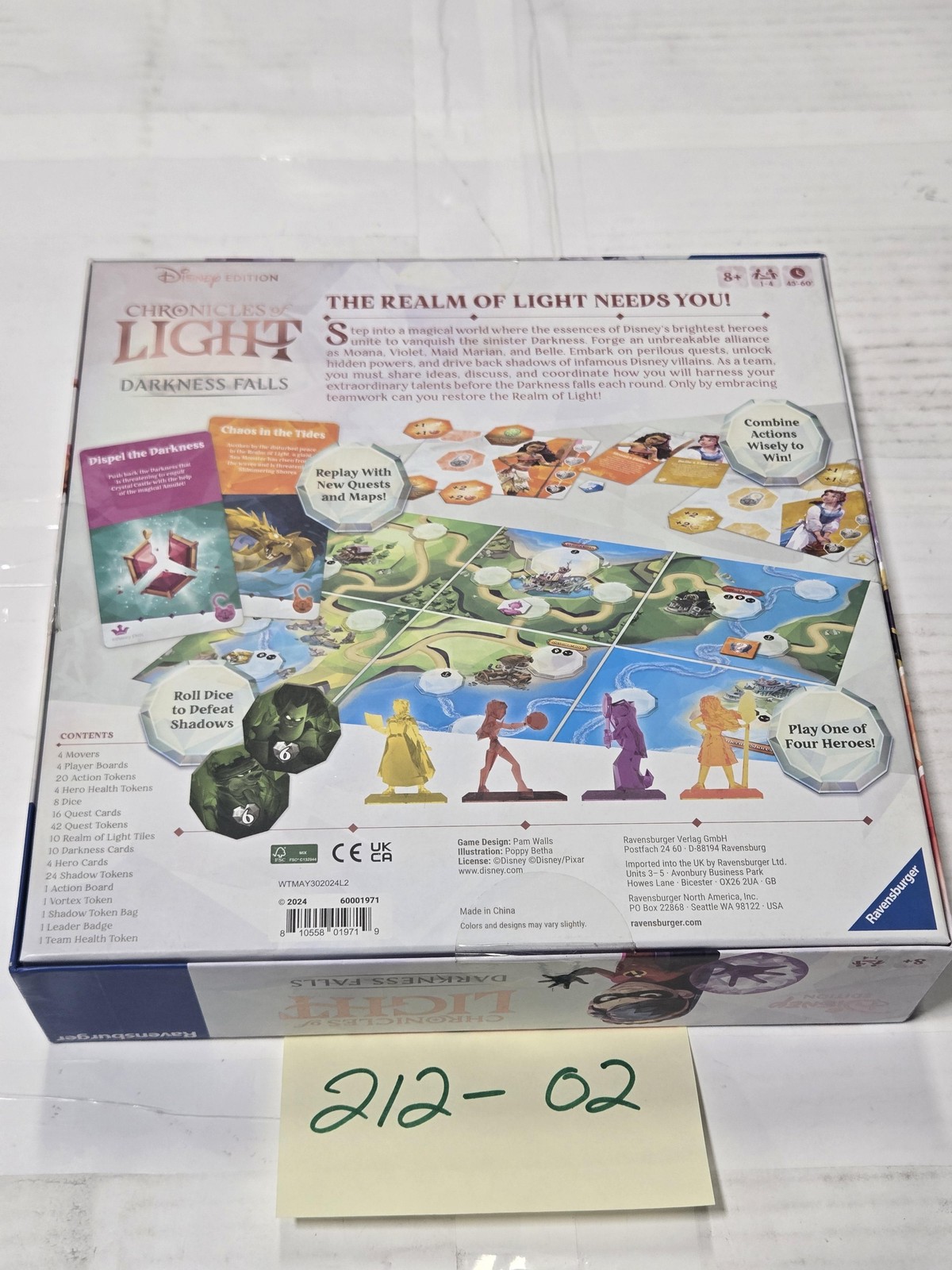 Ravensburger Disney Chronicles Of Light Darkness Falls Game 2-4 8+ New Sealed
