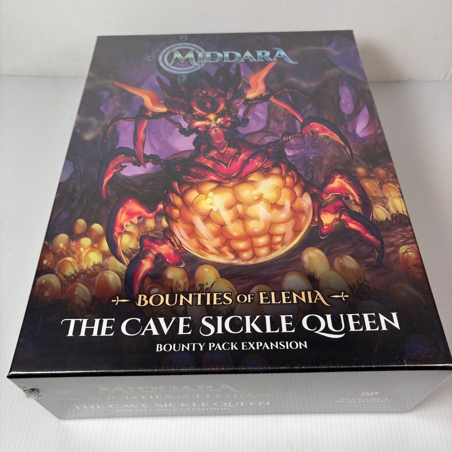 Middara The Cave Sickle Queen Bounty Pack Expansion Board Game Ages 13+