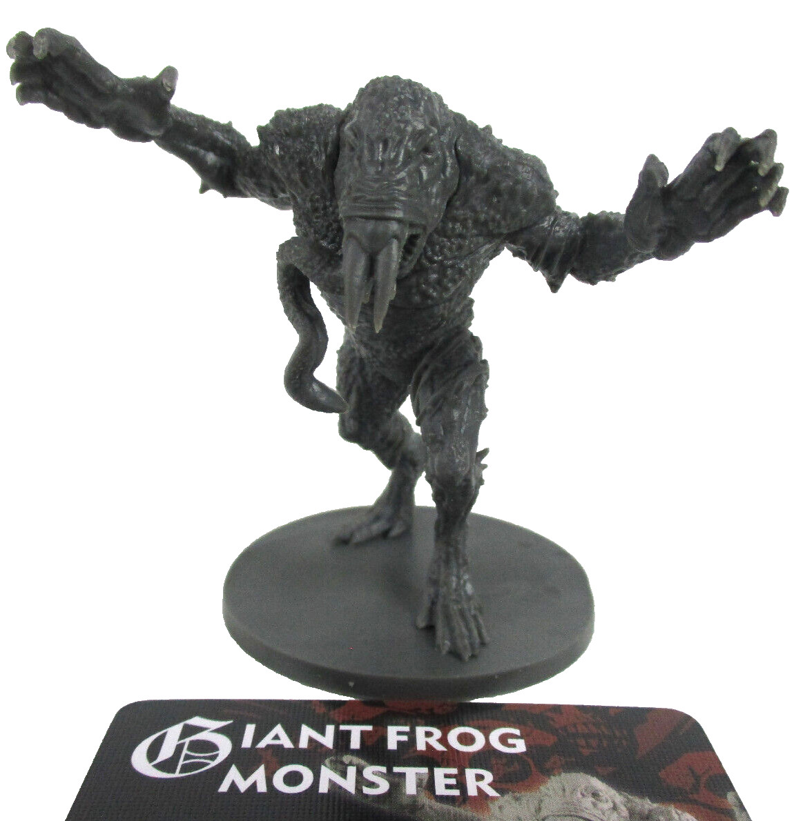 HELLBOY: The Board Game GIANT FROG MONSTER Mini & Card NEW!!