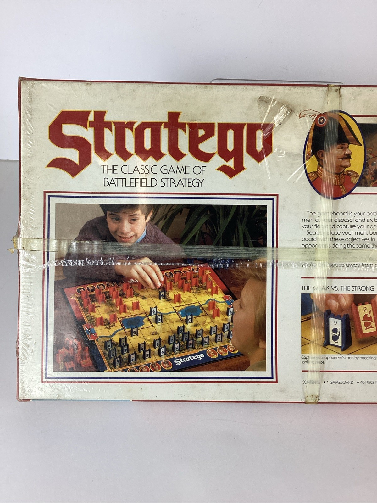 1986 Stratego Board Game The Classic Game Of Battlefield Strategy Factory Sealed