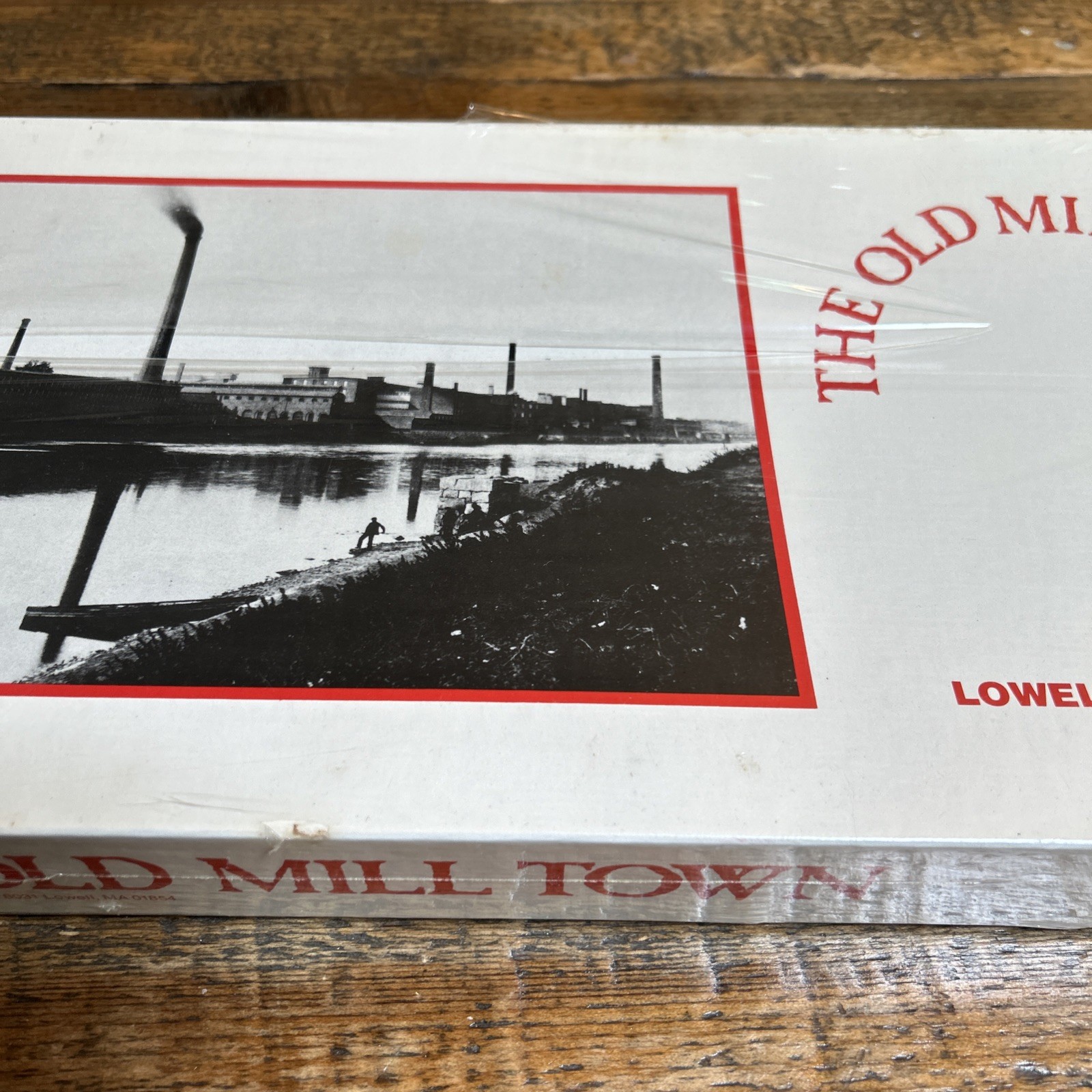 NEW SEALED! RARE! Vintage 1981 The Old Mill Town Board Game Lowell Massachusetts