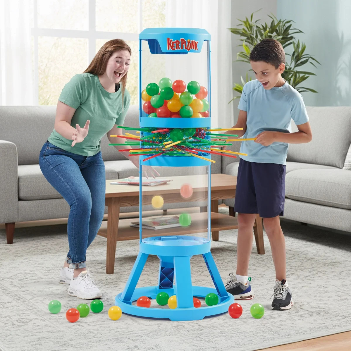 KERPLUNK GAME FAMILY GAMES NIGHT GIANT OUTDOOR INDOOR PARTY FUN PLAY AT HOME NEW